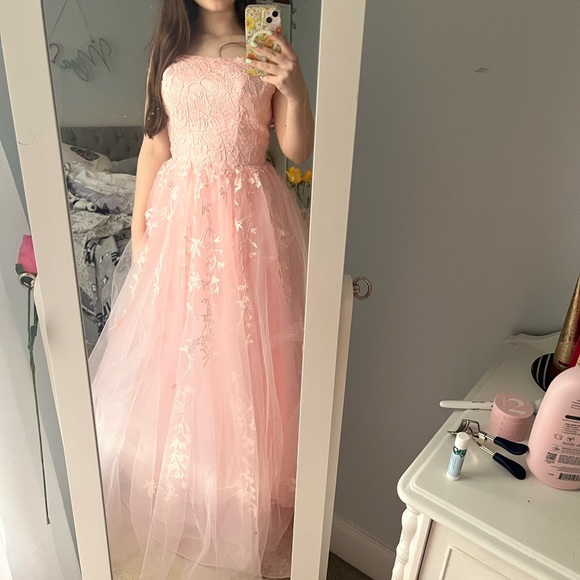 Pink Prom Dress - Picture 1 of 2